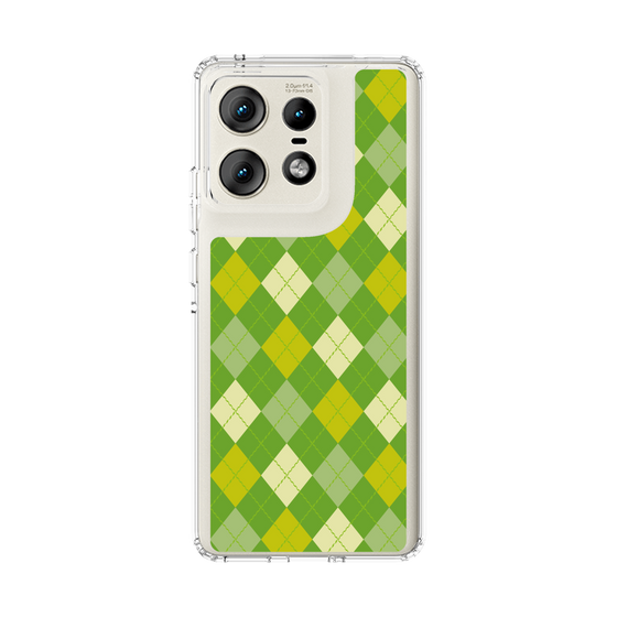 スリムプロテクションケース［ Argyle - Green ］