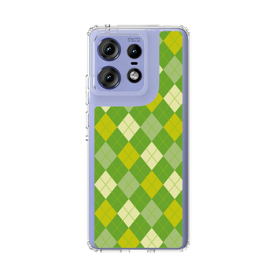 スリムプロテクションケース［ Argyle - Green ］