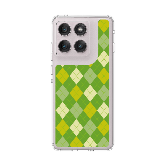 スリムプロテクションケース［ Argyle - Green ］