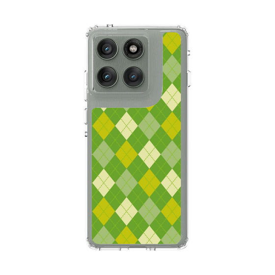 スリムプロテクションケース［ Argyle - Green ］