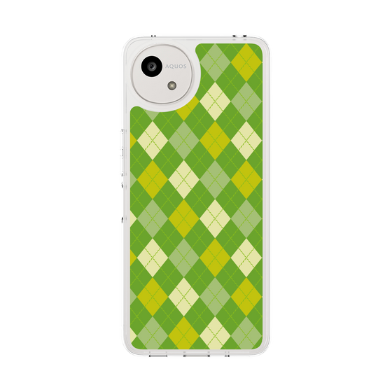 スリムプロテクションケース［ Argyle - Green ］