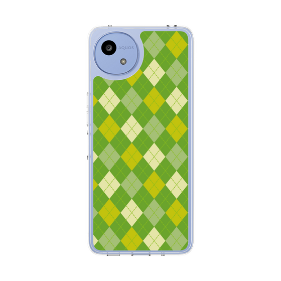 スリムプロテクションケース［ Argyle - Green ］