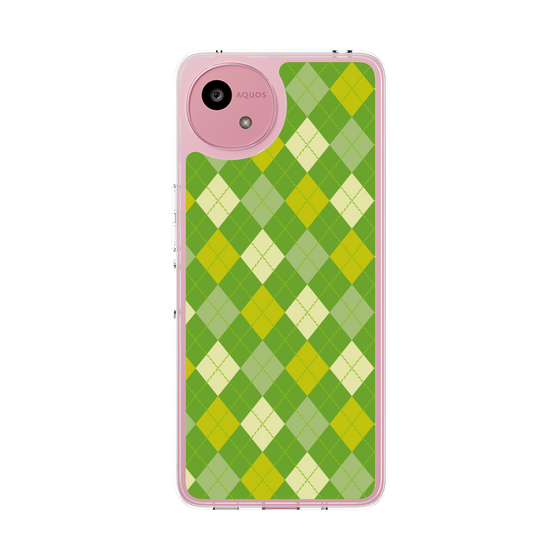 スリムプロテクションケース［ Argyle - Green ］