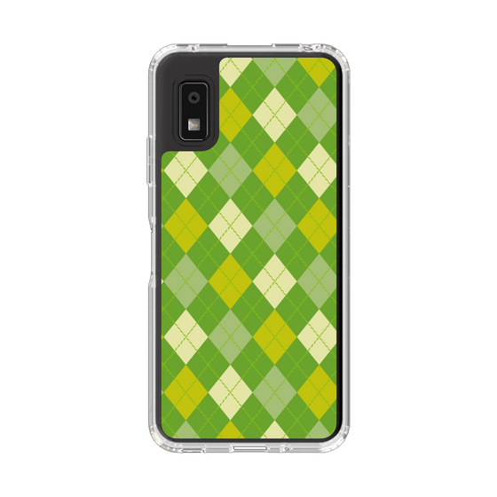 スリムプロテクションケース［ Argyle - Green ］
