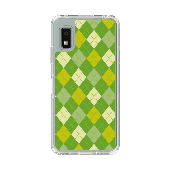 スリムプロテクションケース［ Argyle - Green ］
