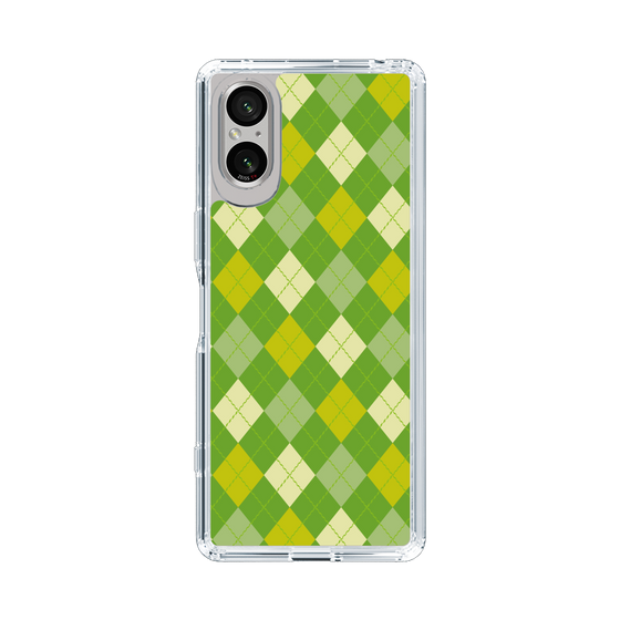 スリムプロテクションケース［ Argyle - Green ］