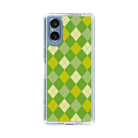 スリムプロテクションケース［ Argyle - Green ］