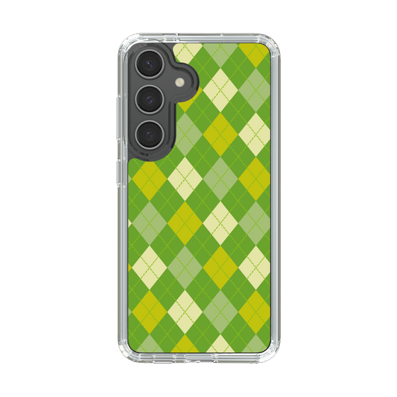 スリムプロテクションケース［ Argyle - Green ］