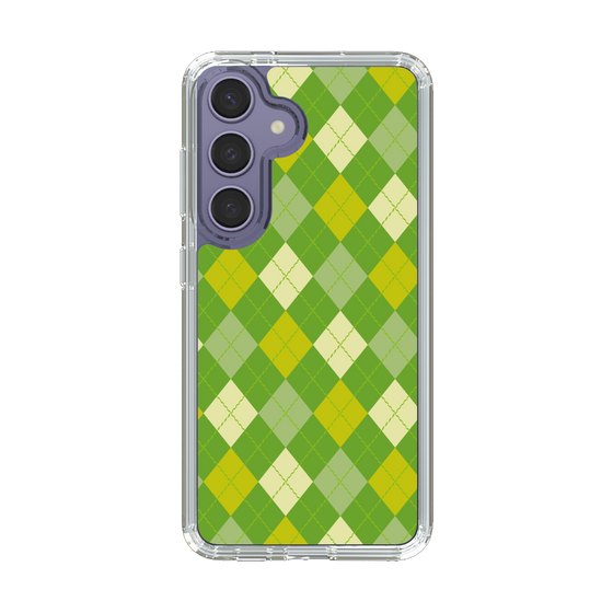 スリムプロテクションケース［ Argyle - Green ］