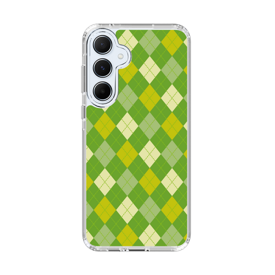 スリムプロテクションケース［ Argyle - Green ］