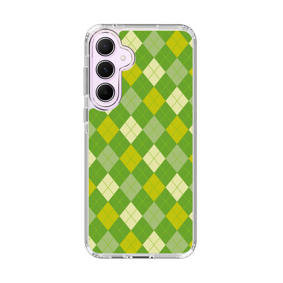 スリムプロテクションケース［ Argyle - Green ］