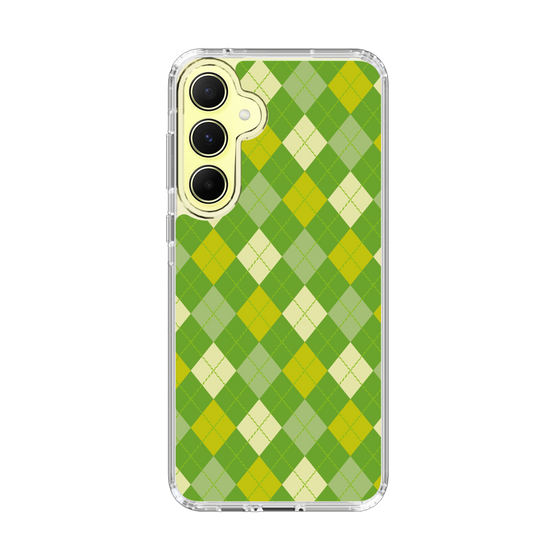 スリムプロテクションケース［ Argyle - Green ］