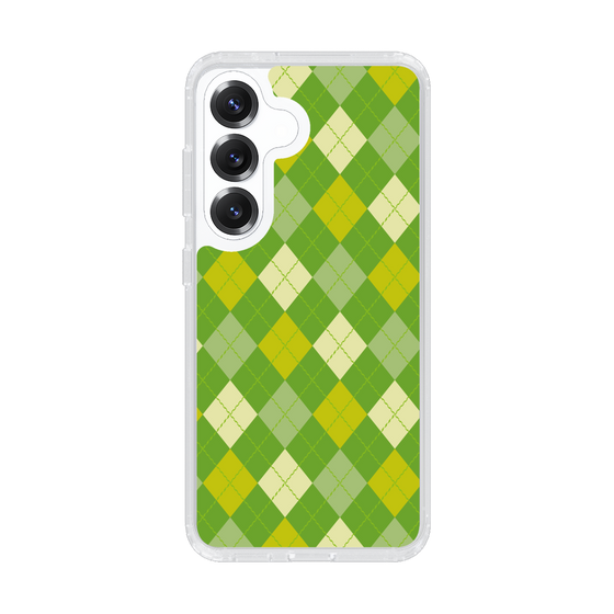 スリムプロテクションケース［ Argyle - Green ］