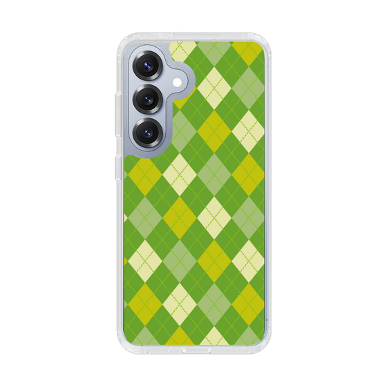 スリムプロテクションケース［ Argyle - Green ］