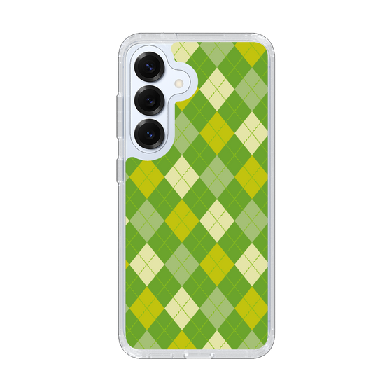 スリムプロテクションケース［ Argyle - Green ］