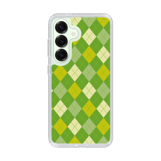 スリムプロテクションケース［ Argyle - Green ］