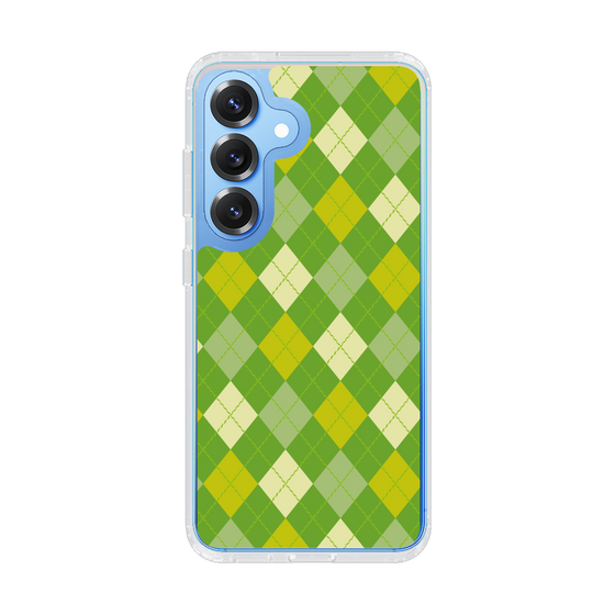 スリムプロテクションケース［ Argyle - Green ］