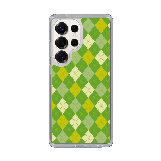 スリムプロテクションケース［ Argyle - Green ］