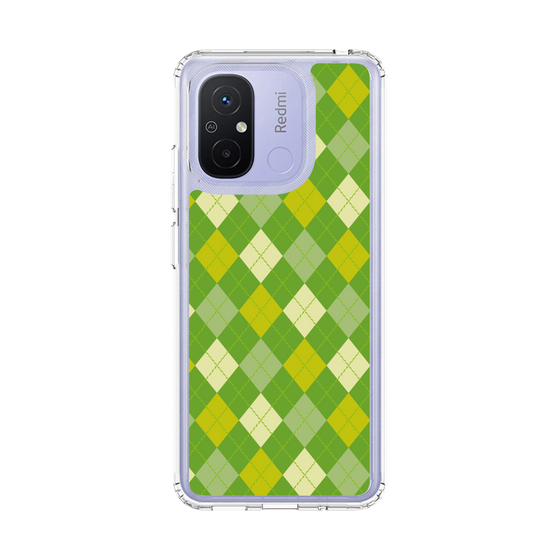 スリムプロテクションケース［ Argyle - Green ］