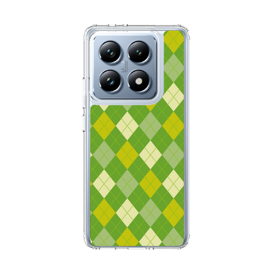 スリムプロテクションケース［ Argyle - Green ］