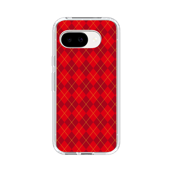 スリムプロテクションケース［ Argyle - Red ］