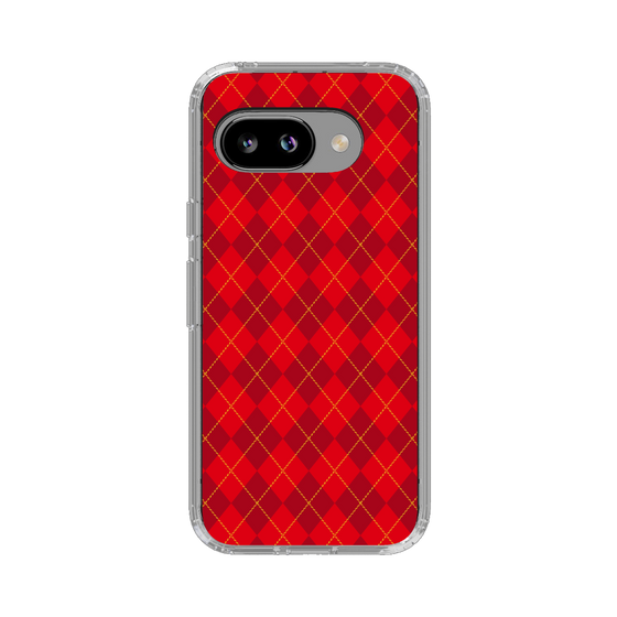 スリムプロテクションケース［ Argyle - Red ］