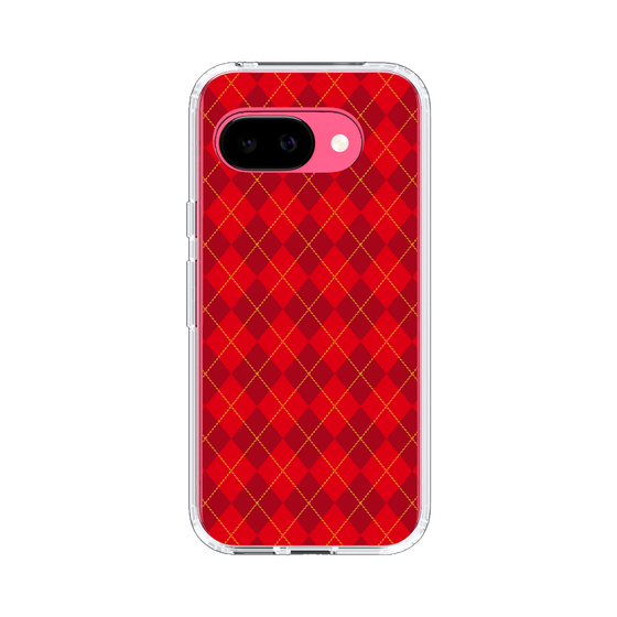 スリムプロテクションケース［ Argyle - Red ］