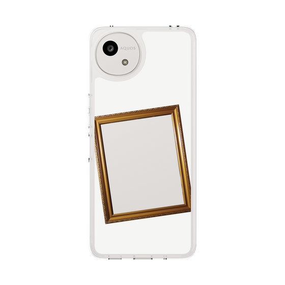スリムプロテクションケース［ Photo Frame - White ］