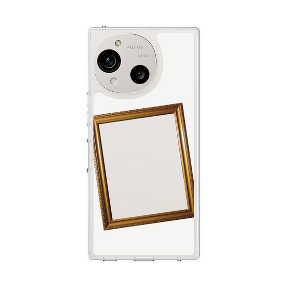 スリムプロテクションケース［ Photo Frame - White ］