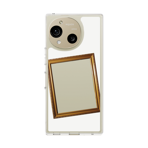 スリムプロテクションケース［ Photo Frame - White ］