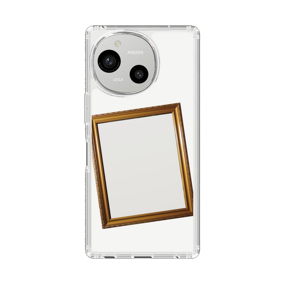 スリムプロテクションケース［ Photo Frame - White ］