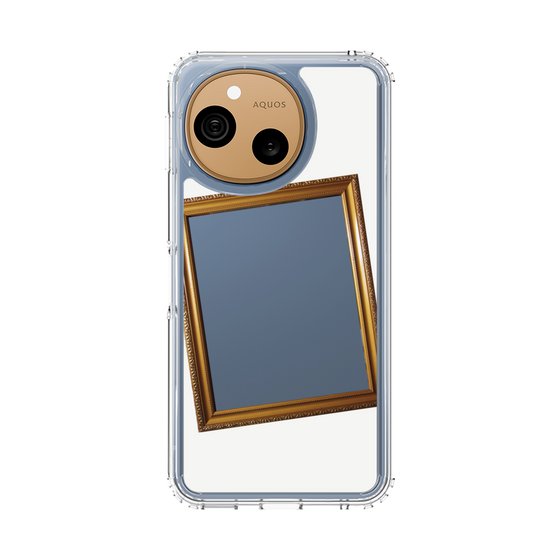 スリムプロテクションケース［ Photo Frame - White ］