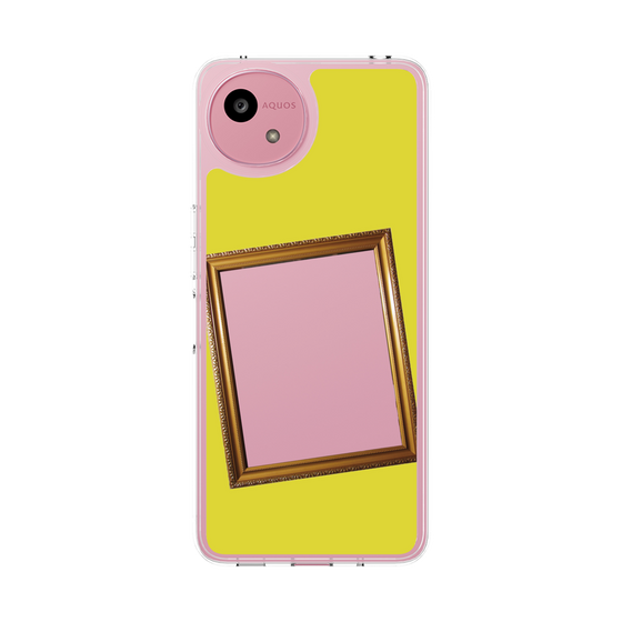 スリムプロテクションケース［ Photo Frame - Yellow ］