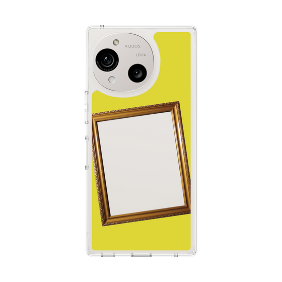 スリムプロテクションケース［ Photo Frame - Yellow ］