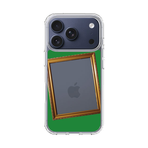 スリムプロテクションケース［ Photo Frame - Green ］