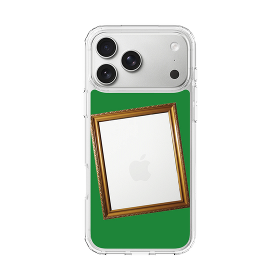 スリムプロテクションケース［ Photo Frame - Green ］