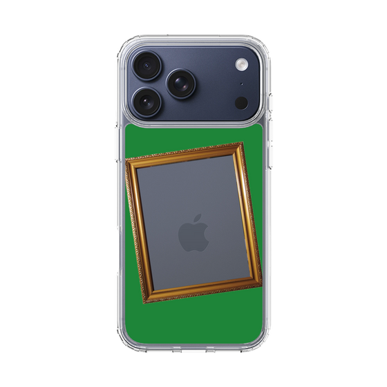 スリムプロテクションケース［ Photo Frame - Green ］