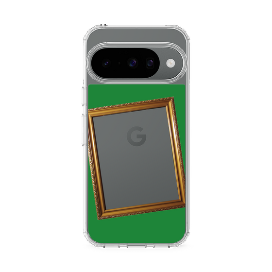 スリムプロテクションケース［ Photo Frame - Green ］