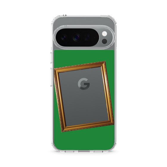 スリムプロテクションケース［ Photo Frame - Green ］