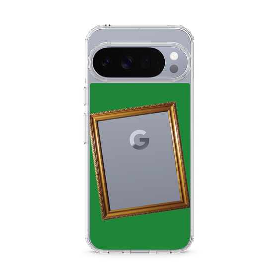 スリムプロテクションケース［ Photo Frame - Green ］