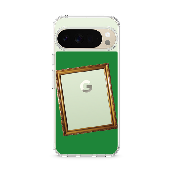 スリムプロテクションケース［ Photo Frame - Green ］