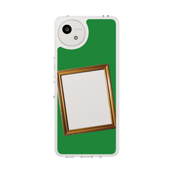スリムプロテクションケース［ Photo Frame - Green ］
