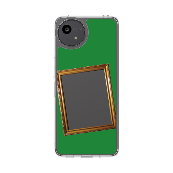 スリムプロテクションケース［ Photo Frame - Green ］