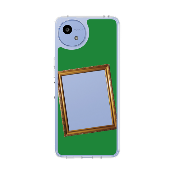 スリムプロテクションケース［ Photo Frame - Green ］