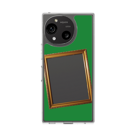 スリムプロテクションケース［ Photo Frame - Green ］