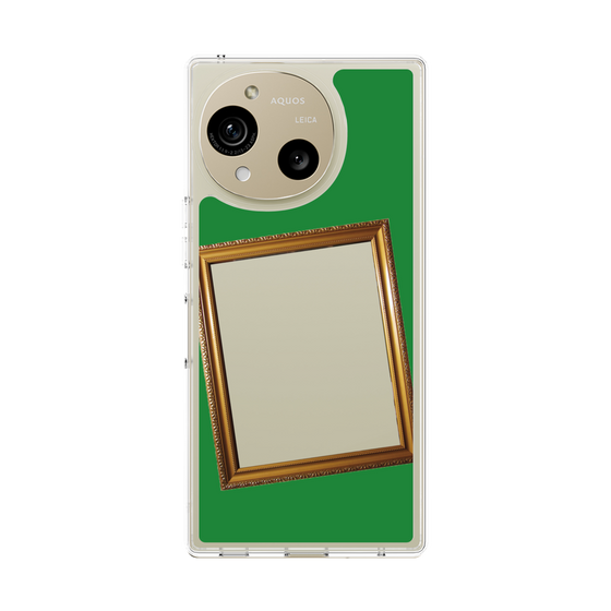 スリムプロテクションケース［ Photo Frame - Green ］