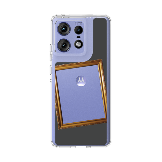 スリムプロテクションケース［ Photo Frame - Gray ］