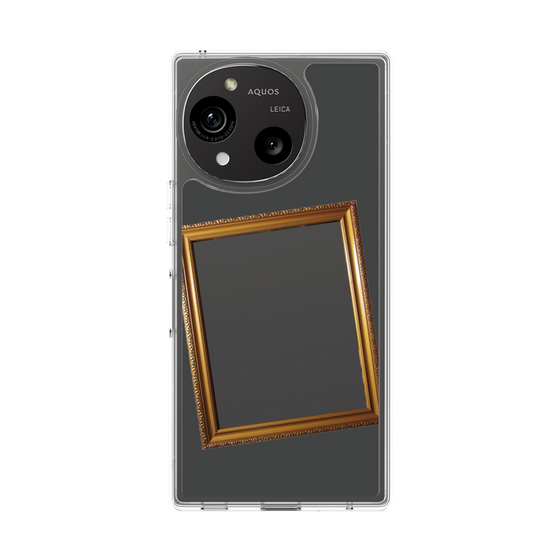 スリムプロテクションケース［ Photo Frame - Gray ］