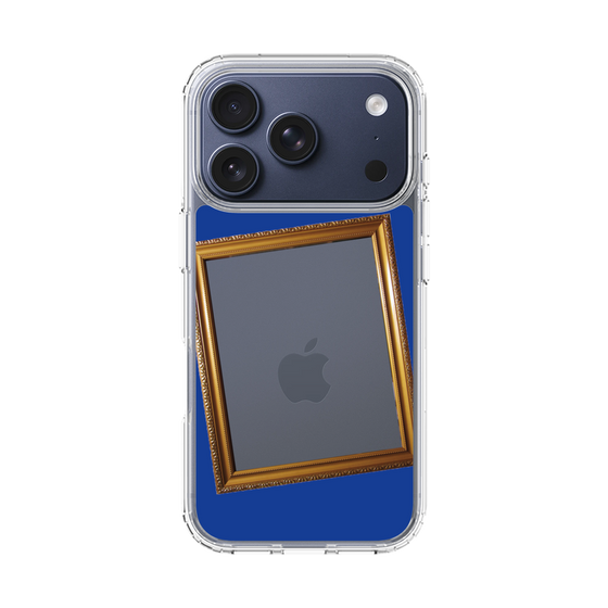 スリムプロテクションケース［ Photo Frame - Blue ］
