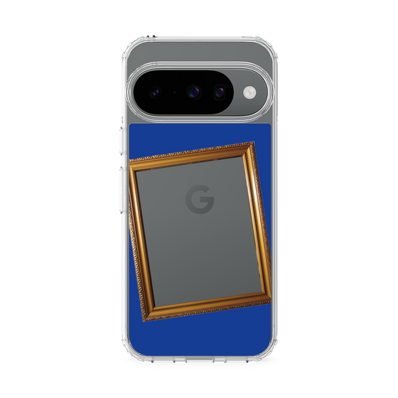 スリムプロテクションケース［ Photo Frame - Blue ］